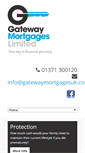 Mobile Screenshot of gatewaymortgagesuk.com